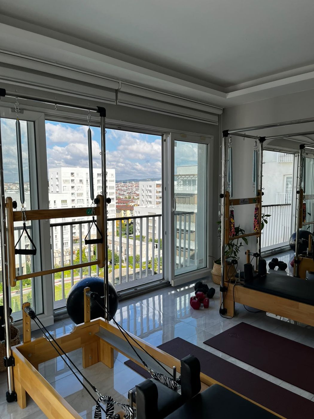 Elen Pilates stüdyosundan bir kare
